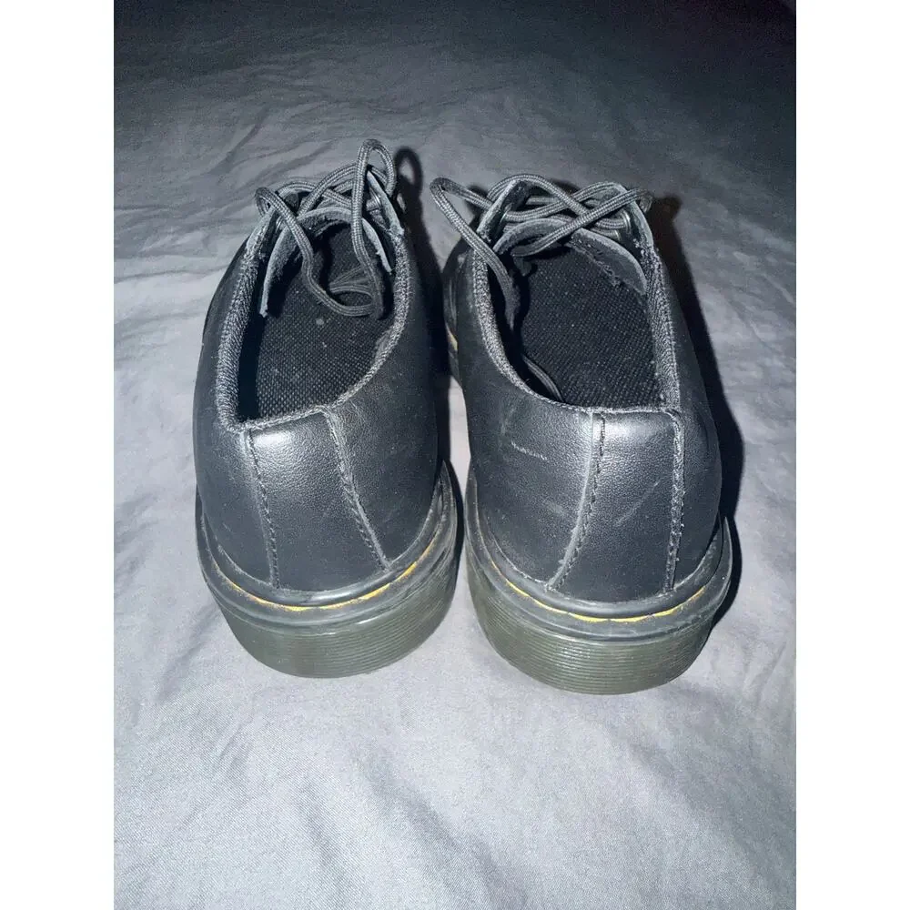 Dr Doc Martens Junior Sz 3 Softy Leather Flats Shoes